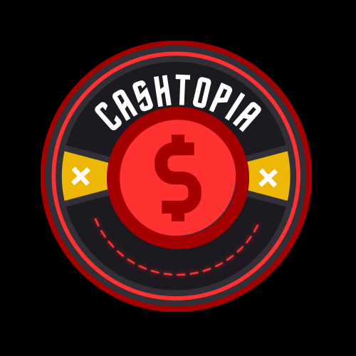 Logo rojo de Cashtopia